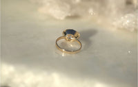 3.05CT Oval Lab Diamond East West Engagement Ring